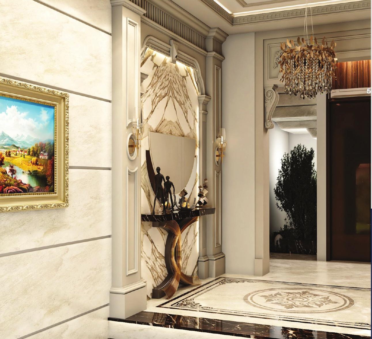 E72 — The North House — Reception & lift lobby