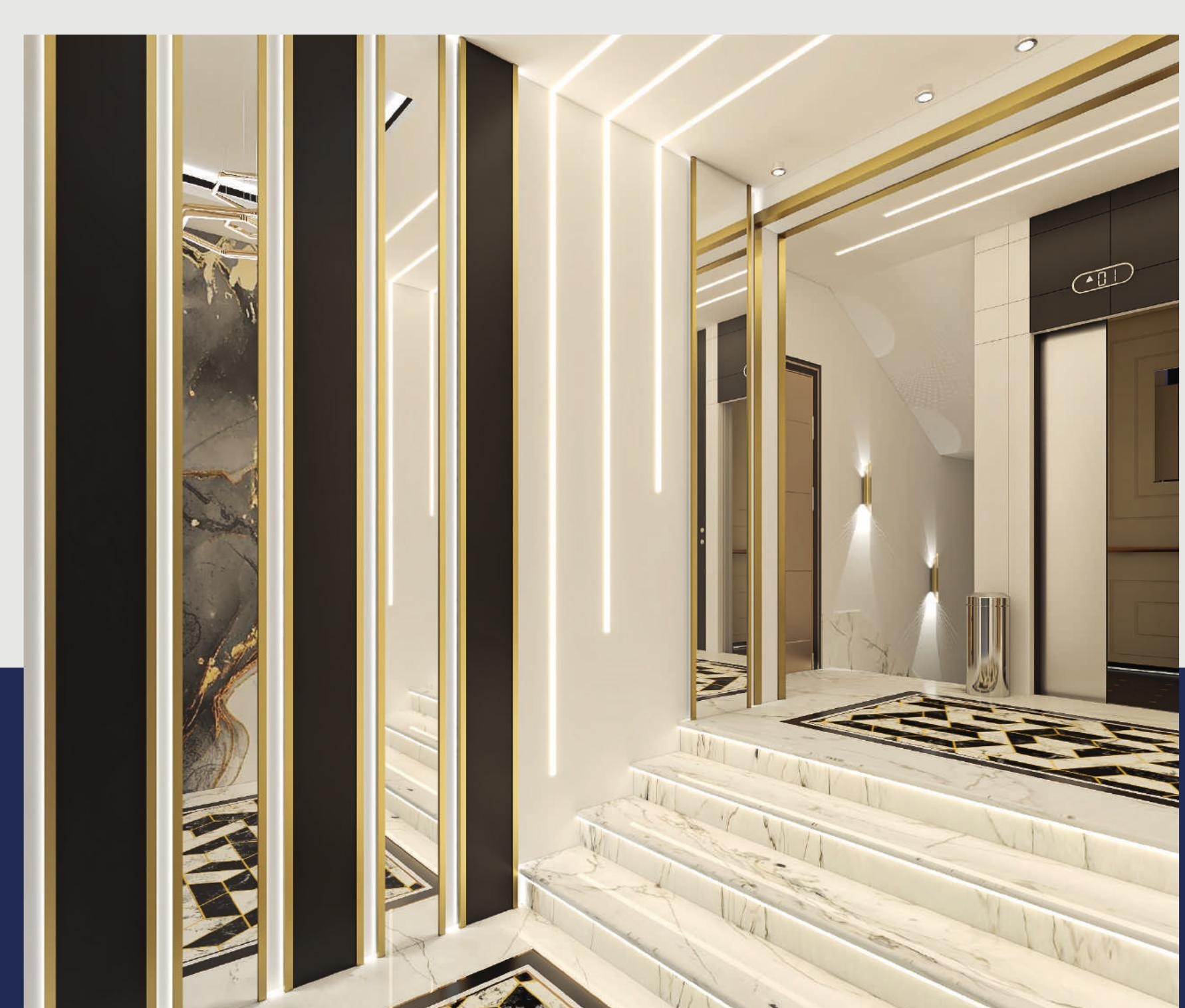 A 34 — Beit El Watan — Lobby & staircase