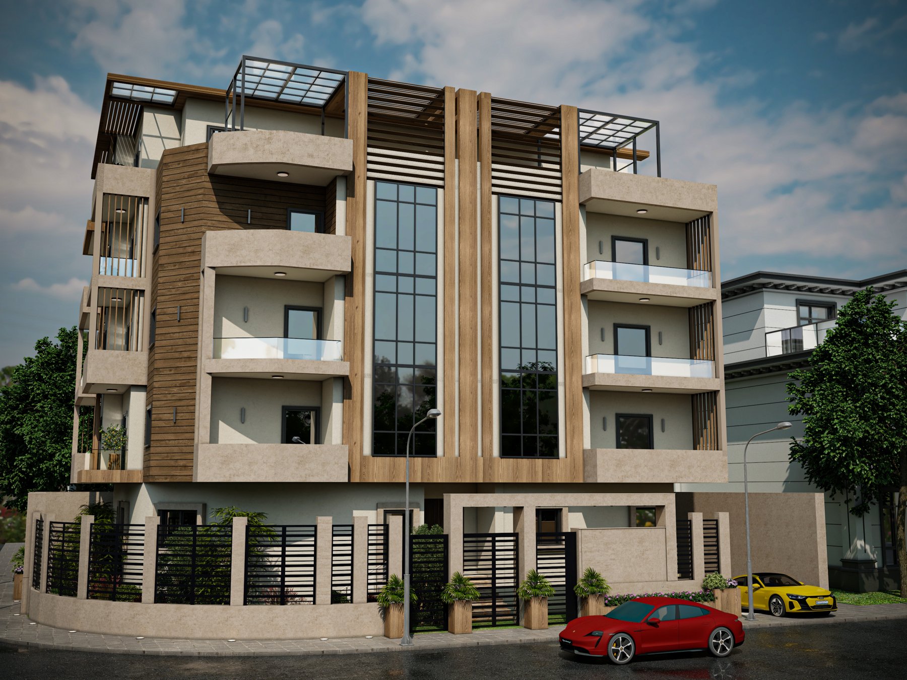 A-260 — New Cairo — Main facade and entrance