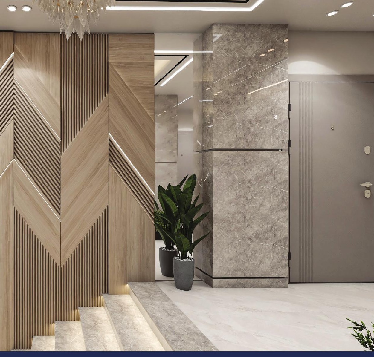 B-119 — Beit Al Watan — Lift lobby